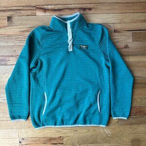 Turquoise LL Bean Women's Airlight Knit Pullover [M]